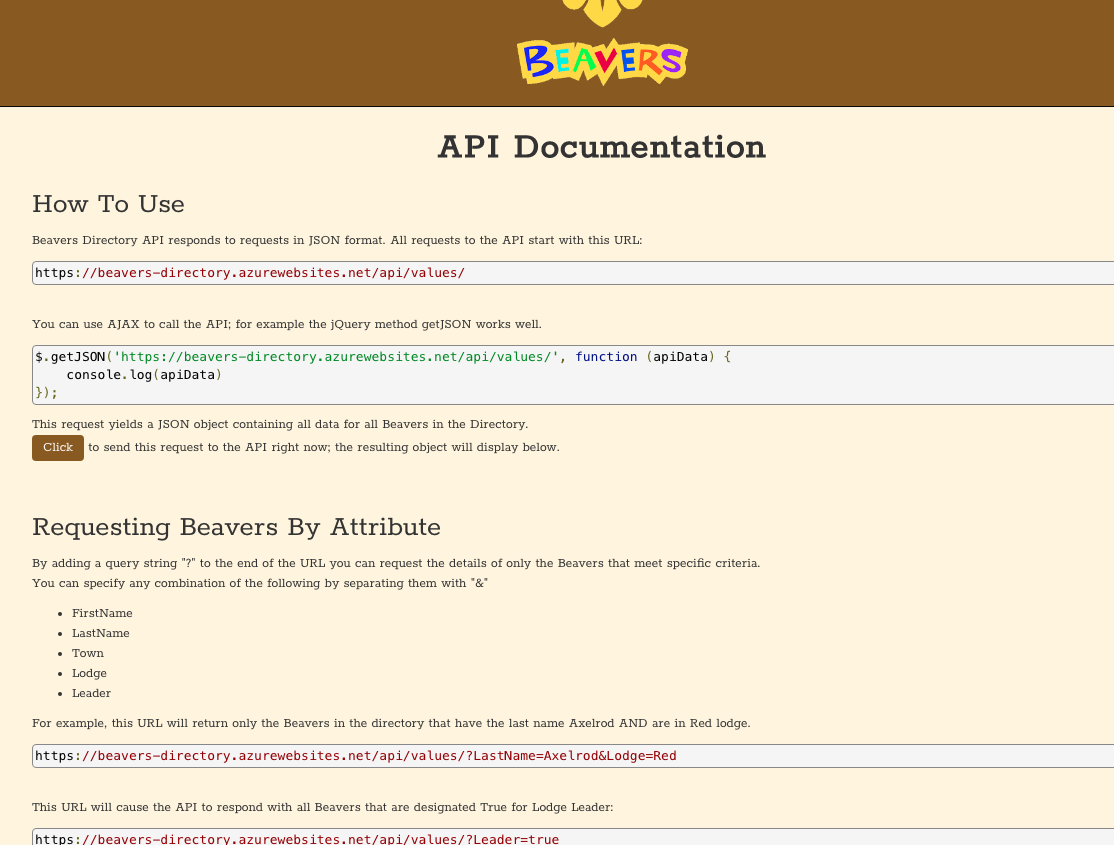 Web API