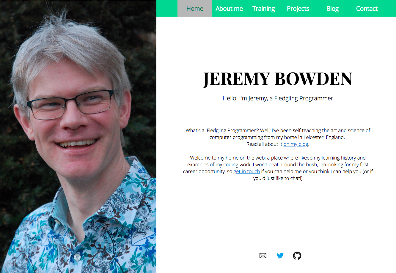 Portfolio Website v1